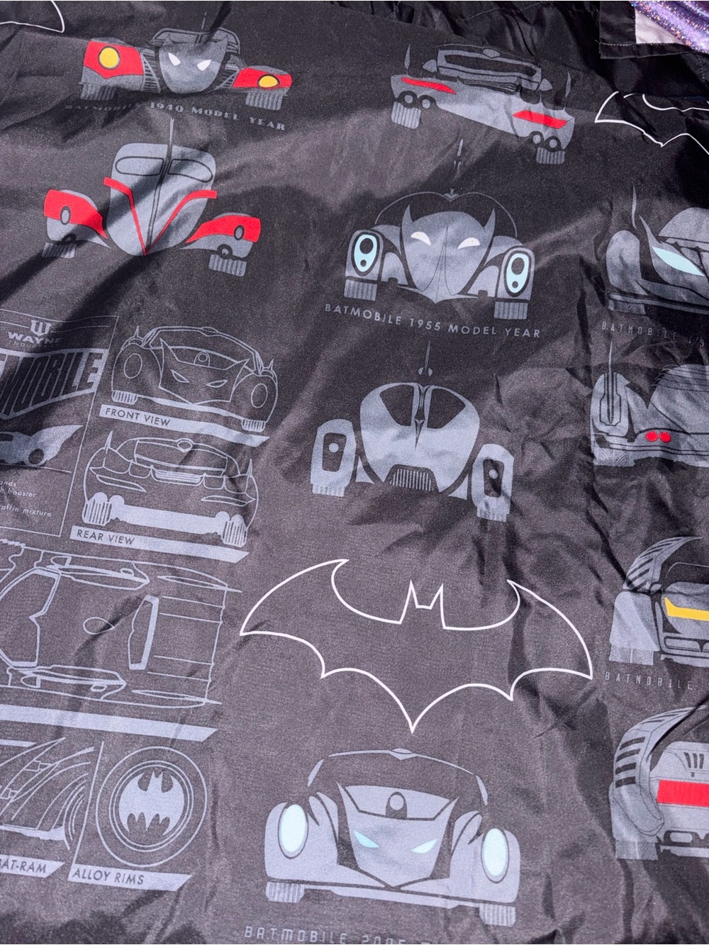Batman Full Size Bed Sheet